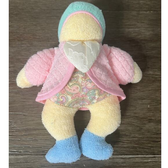 Vintage‎ Eden Terry Cloth Beatrix Potter Jeremy Fisher Frog  Plush - Picture 1 of 4